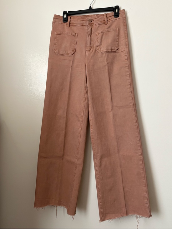Oat New York Pants - Oat New York Wide-Leg Pants in Dusty Rose